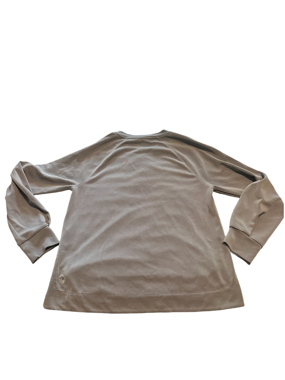 Athleta Seasoft Crewneck Slate Gray Long Sleeve Pullover Size Small EUC - Picture 3 of 6